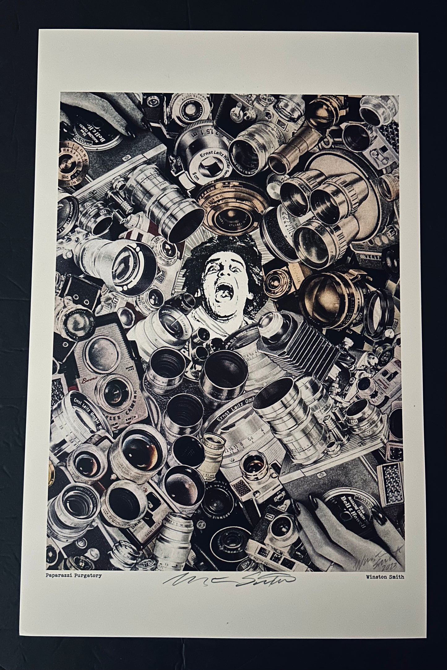 Winston Smith "Paparazzi Purgatory" Print (2023)