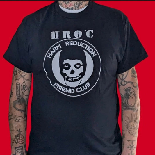 Harm Reduction Outreach Collective”Friend Club” Tee