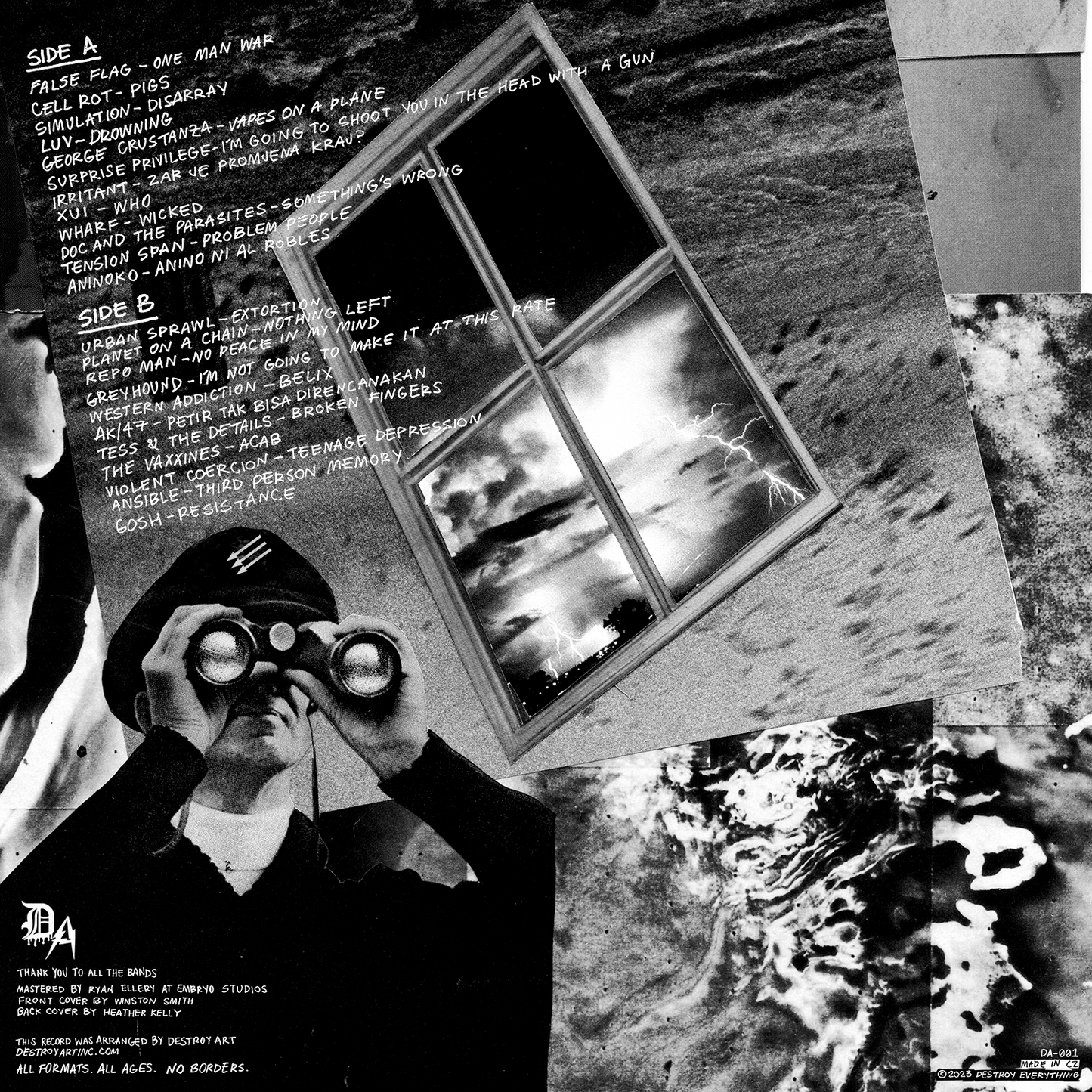 DISTORT THE BAY 12" LP COMPILATION