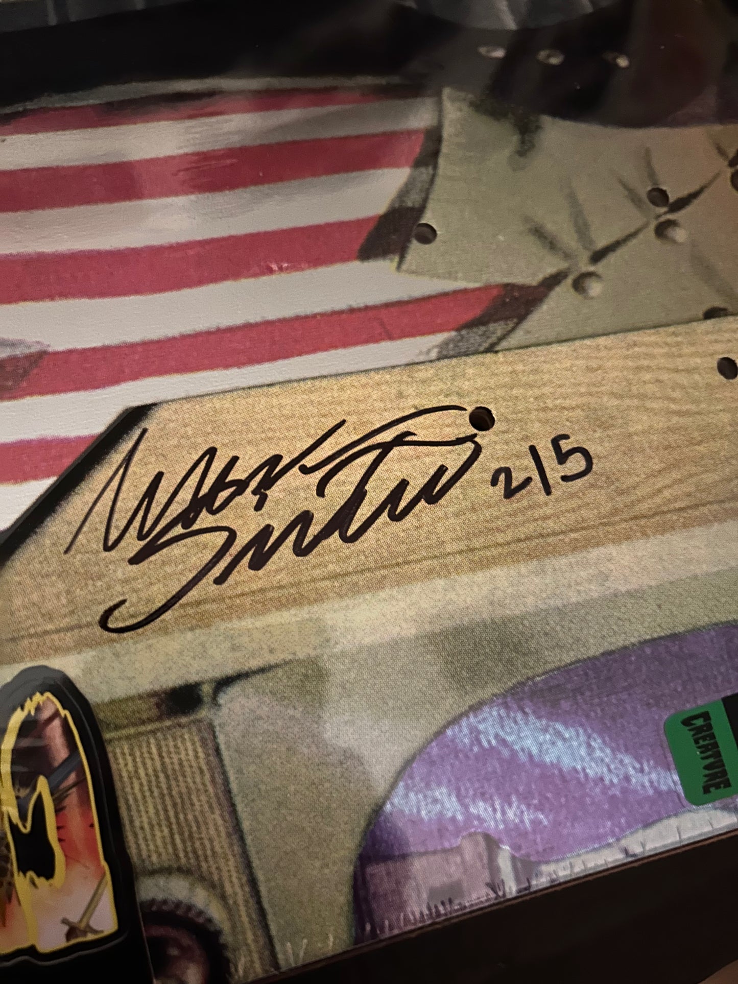 Winston Smith / Creature Signed Skateboards LIMITED