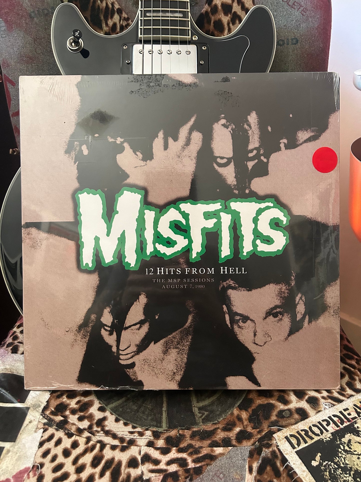 Misfits "12 Hits From Hell" LP (Yellow Vinyl)