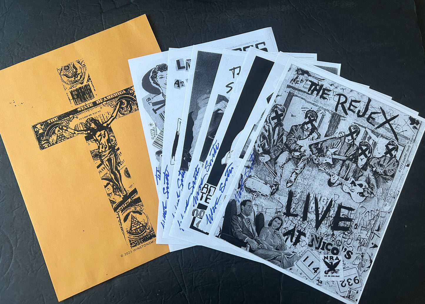 Winston Smith "Fake Flyers” Signed Collection