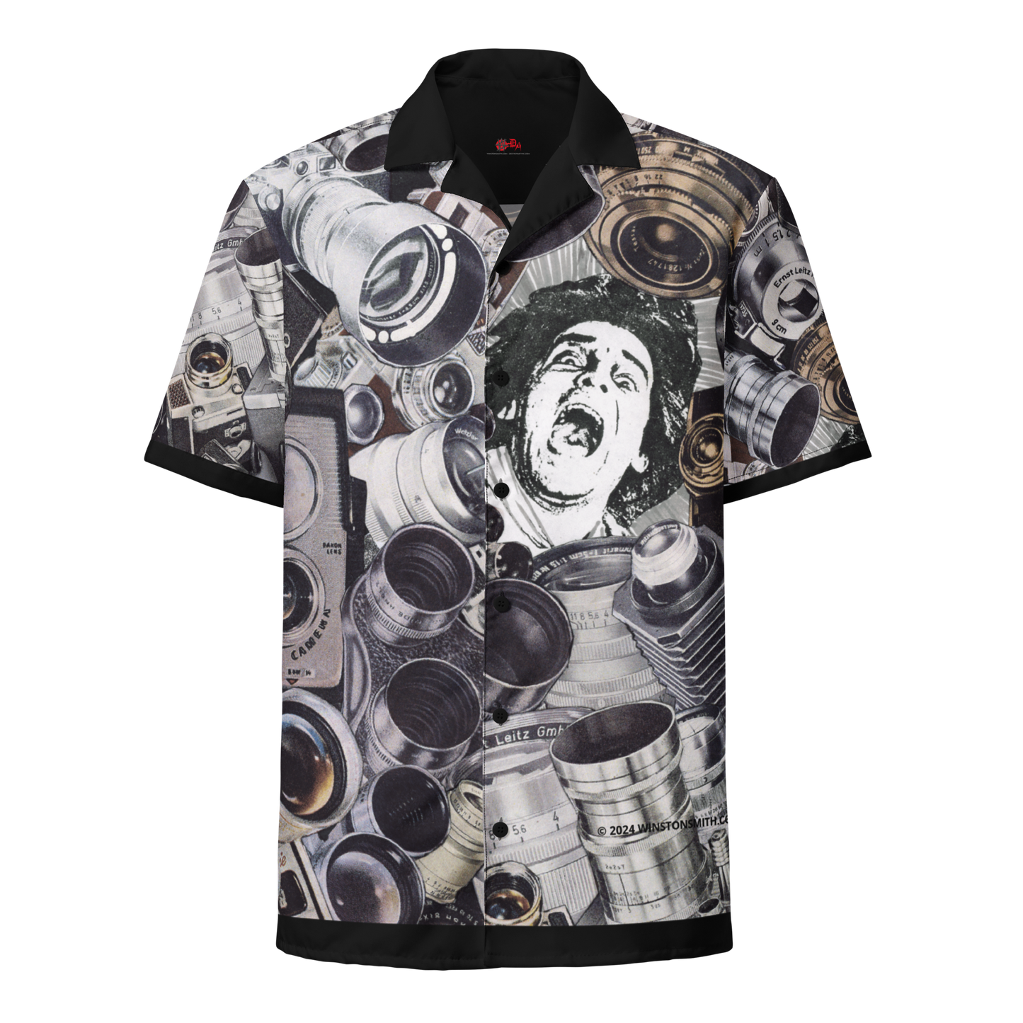 Winston Smith "Paparazzi Purgatory" Unisex Button Shirt