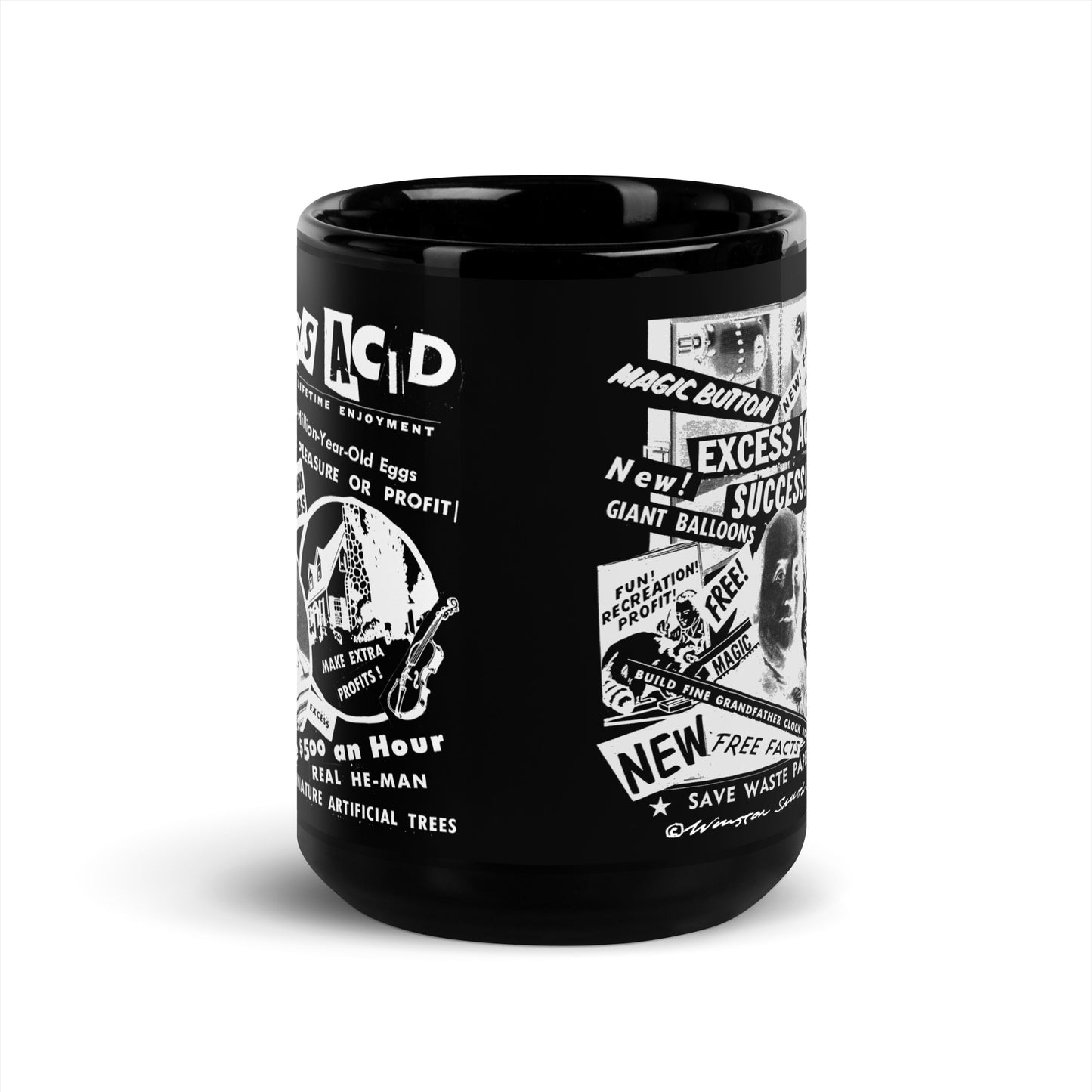 Winston Smith "Excess Acid" Coffee Mug