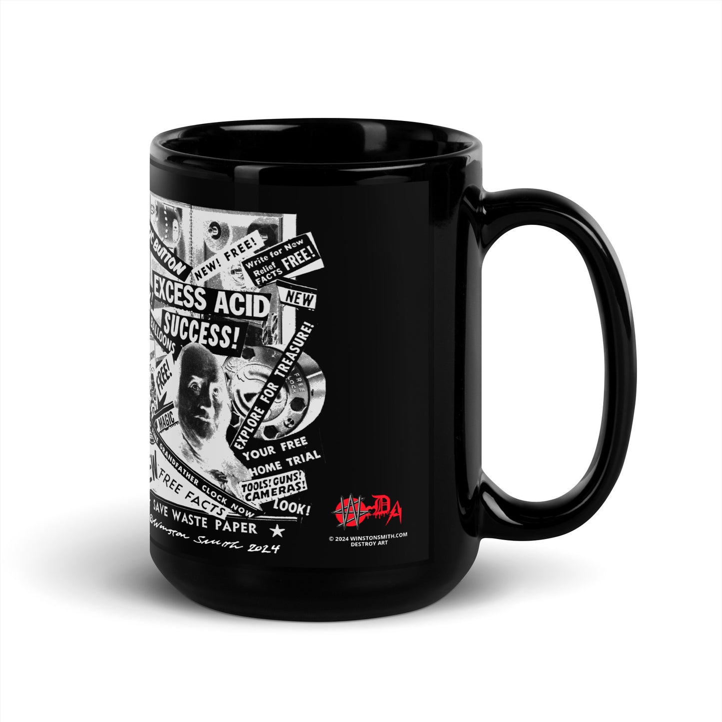 Winston Smith "Excess Acid" Coffee Mug