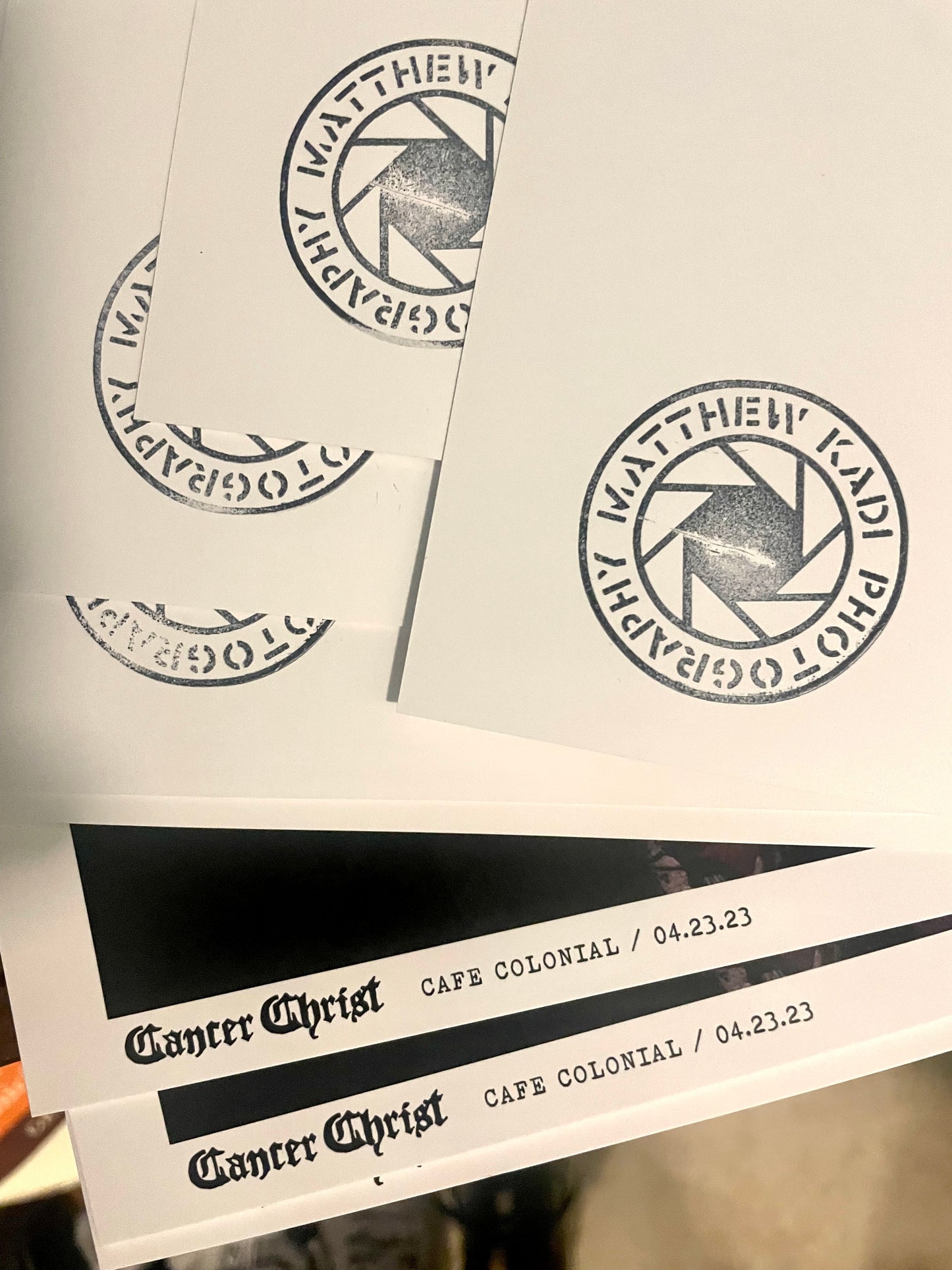 Matthew Kadi "Cancer Christ" Print