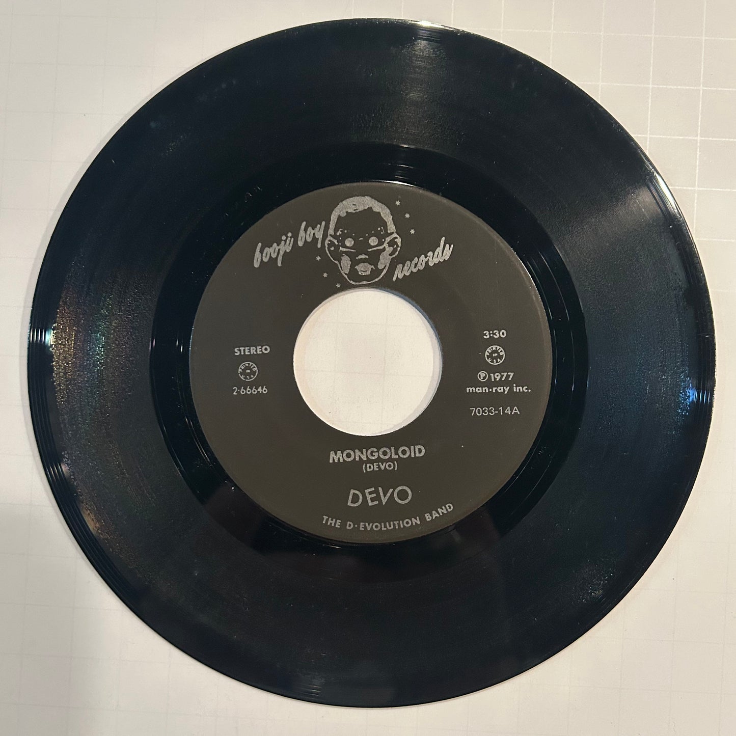 DEVO “Mongoloid / Jocko Homo” 7”