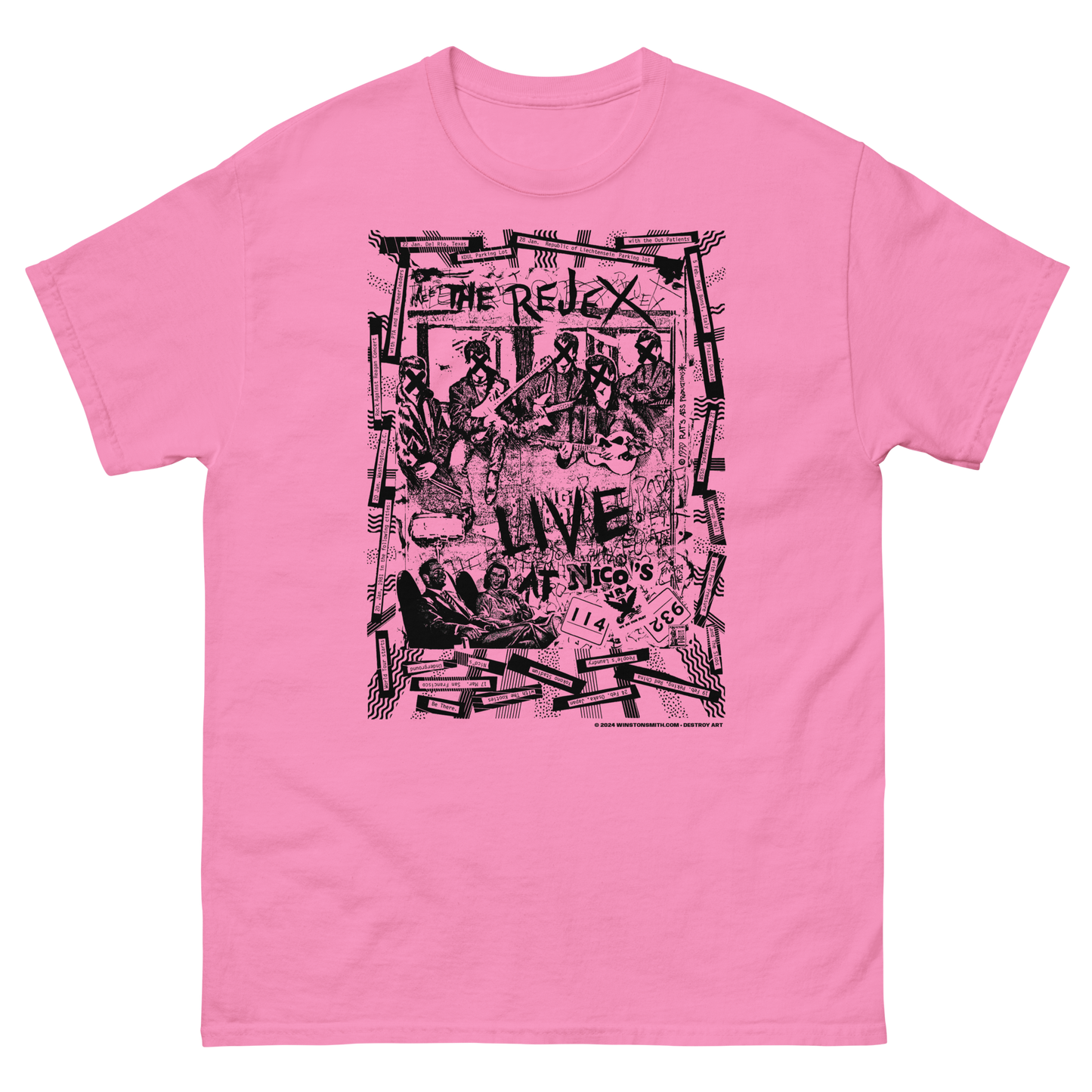 Winston Smith "The Rejex" Fake Flyers Tee