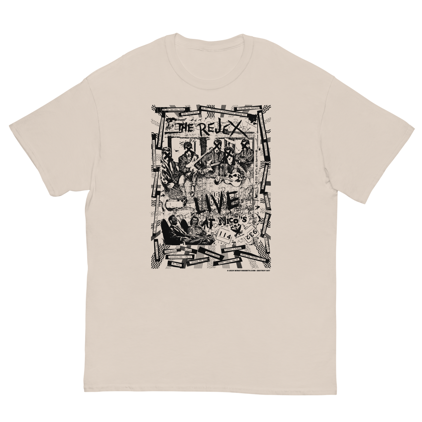 Winston Smith "The Rejex" Fake Flyers Tee