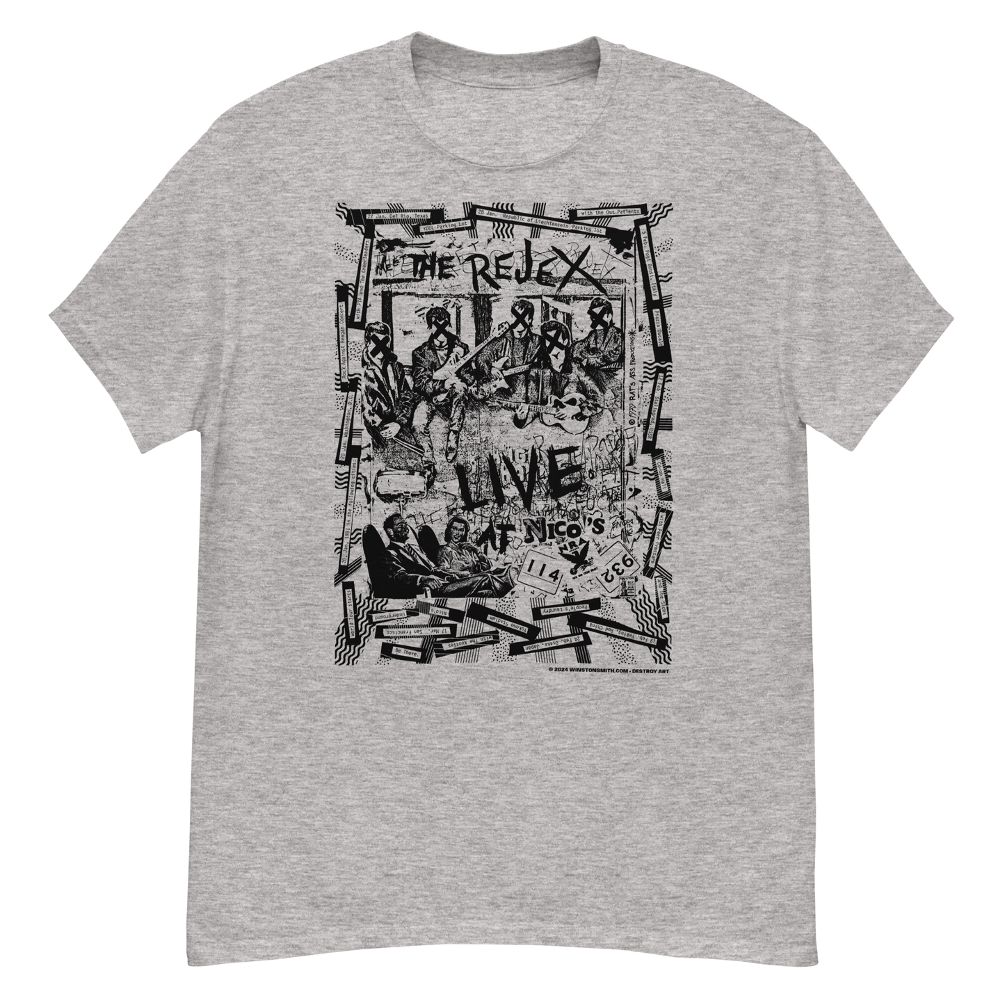 Winston Smith "The Rejex" Fake Flyers Tee