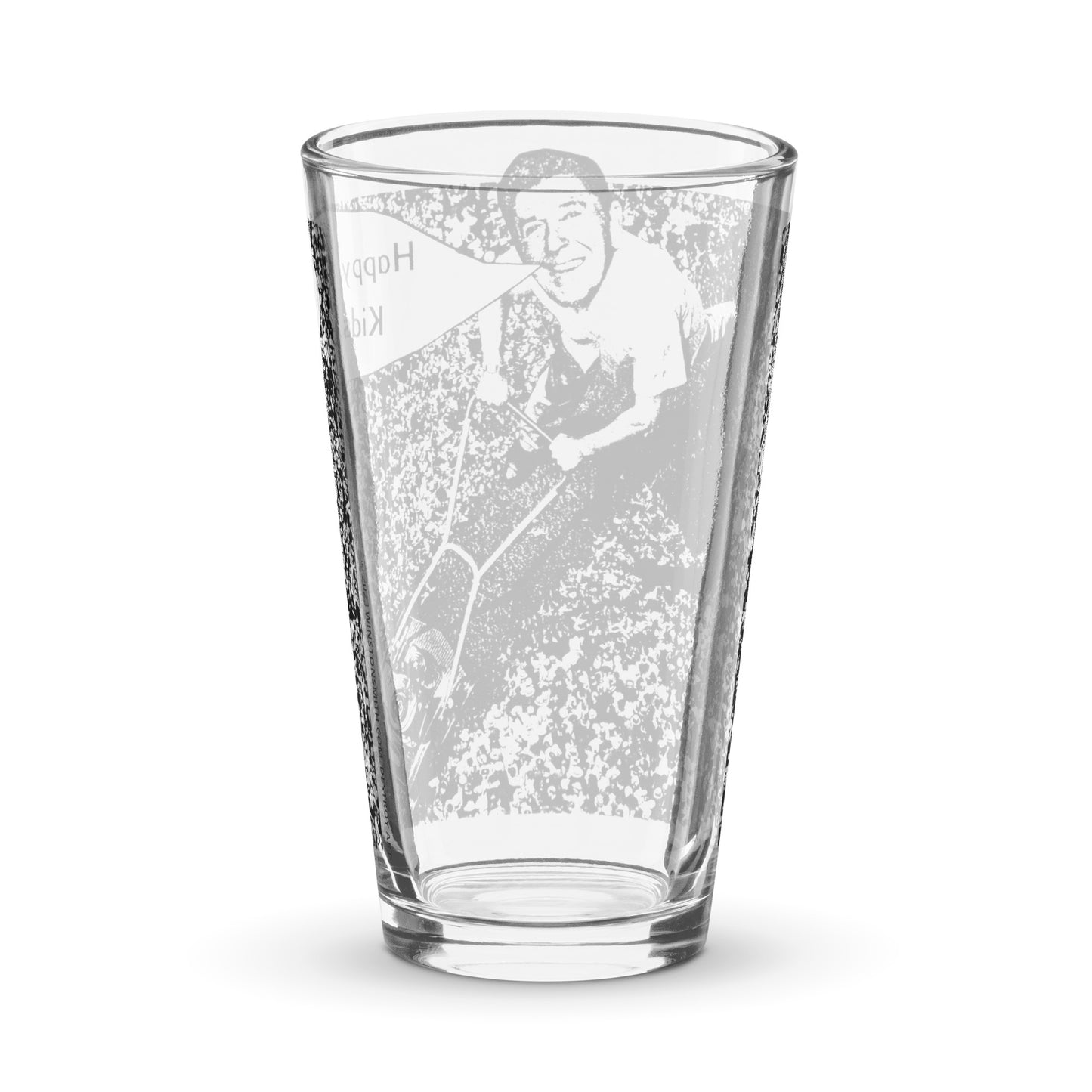 Winson Smith "Happy Trails" Pint Glass