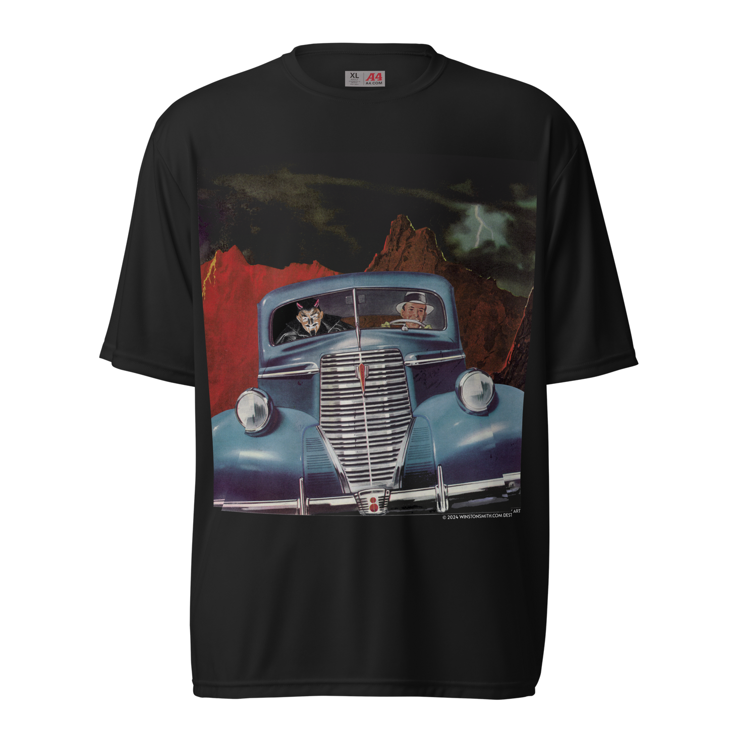 Winston Smith “Satan is my Co-pilot” Tee