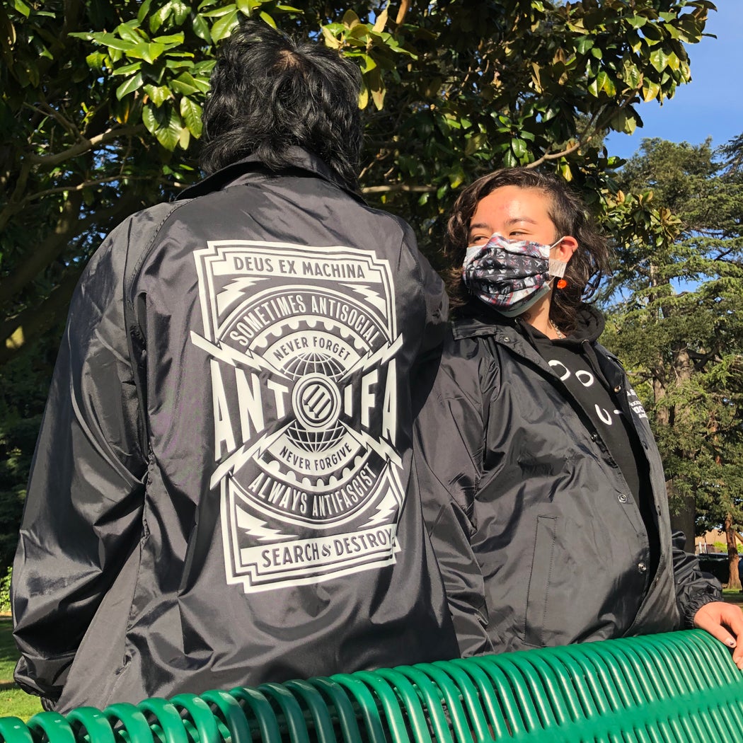 Stealworks "Antifa City Rockers " Coach Jacket