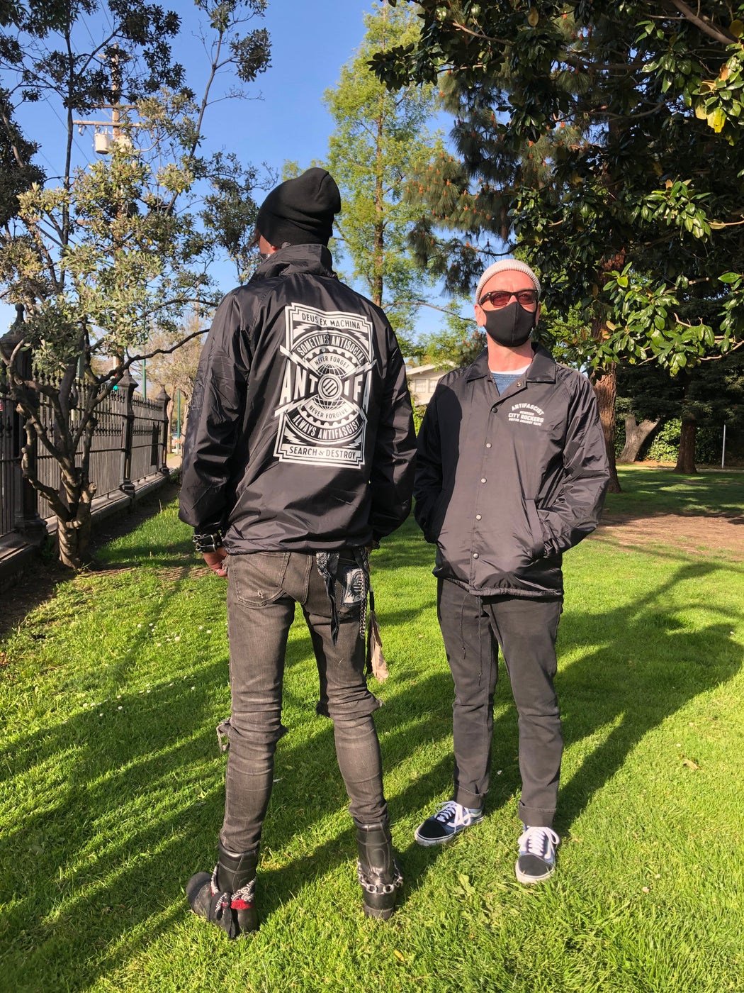 Stealworks "Antifa City Rockers " Coach Jacket