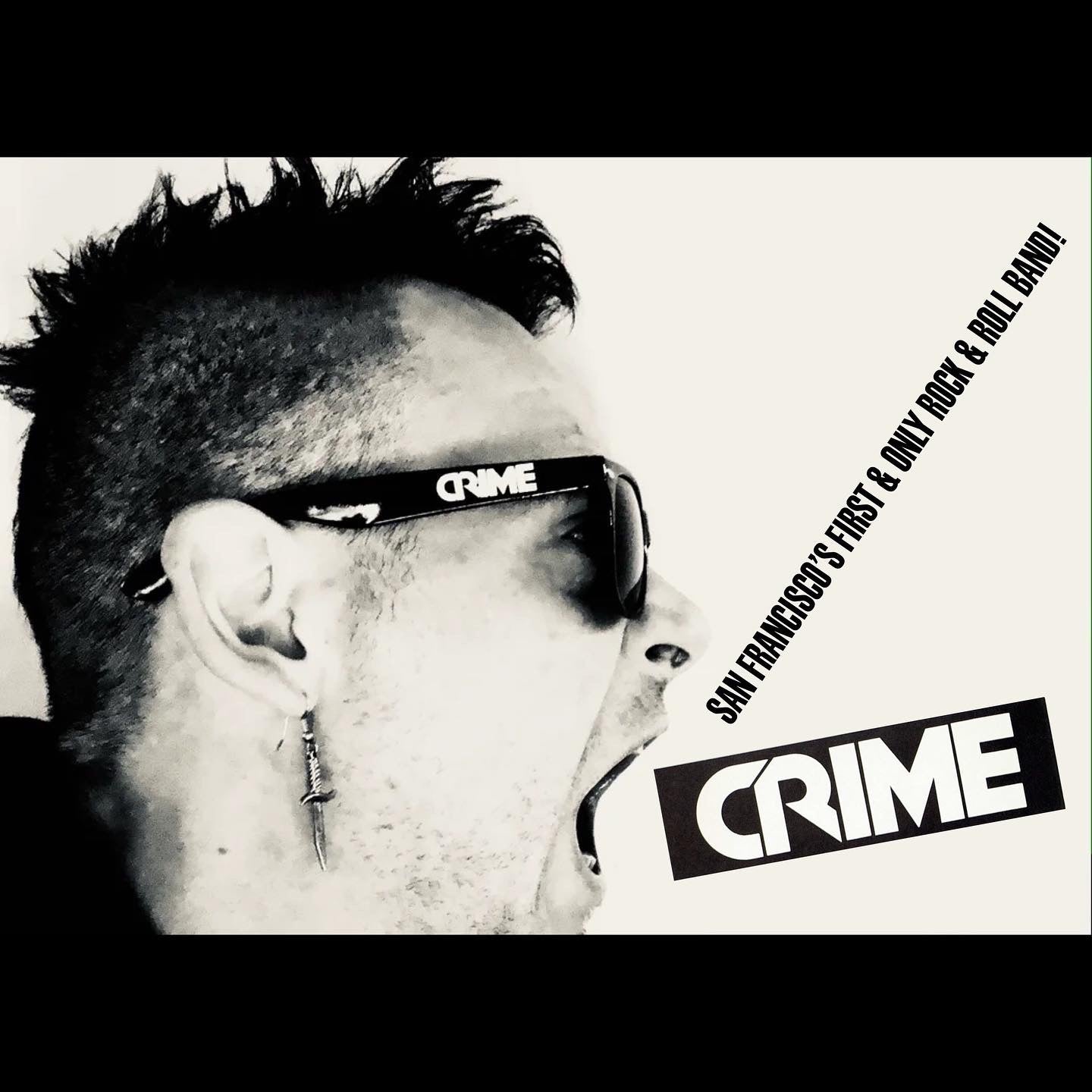 Hank Rank "CRIME" Sunglasses