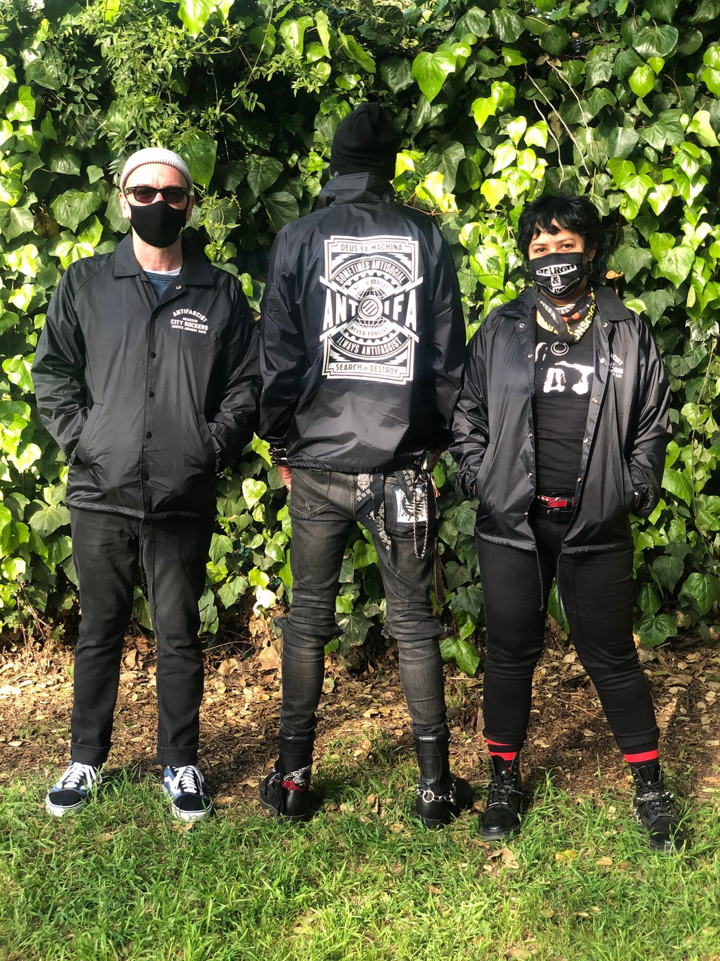 Stealworks "Antifa City Rockers " Coach Jacket