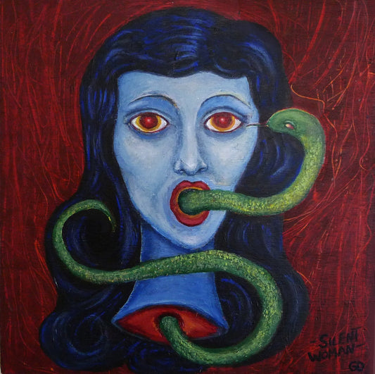 Gitane DeMone "Silent Woman" Art Print