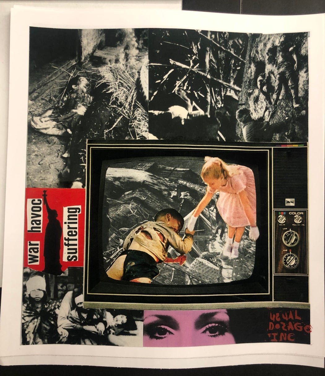 Usual Dosage Inc “War Havoc Suffering” Art Print (2020)