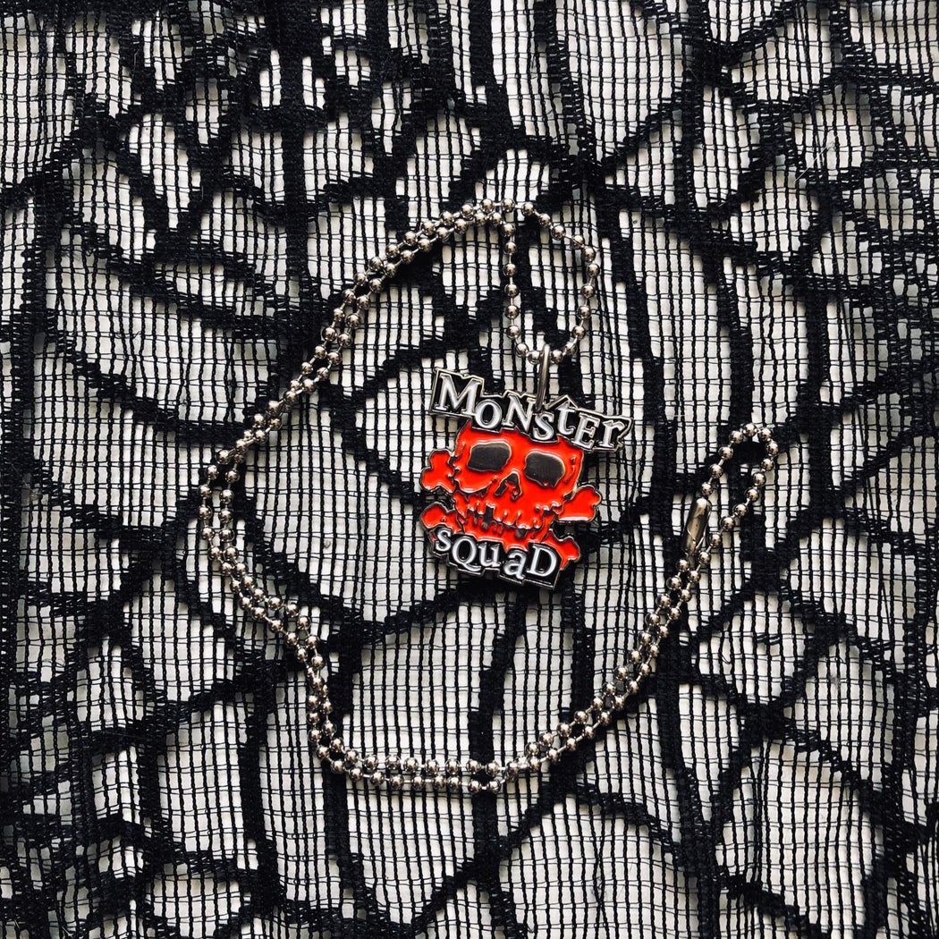 Monster Squad Enamel Pendant Necklace!