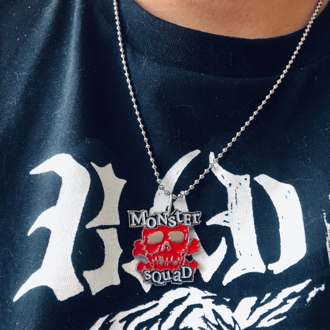 Monster Squad Enamel Pendant Necklace!