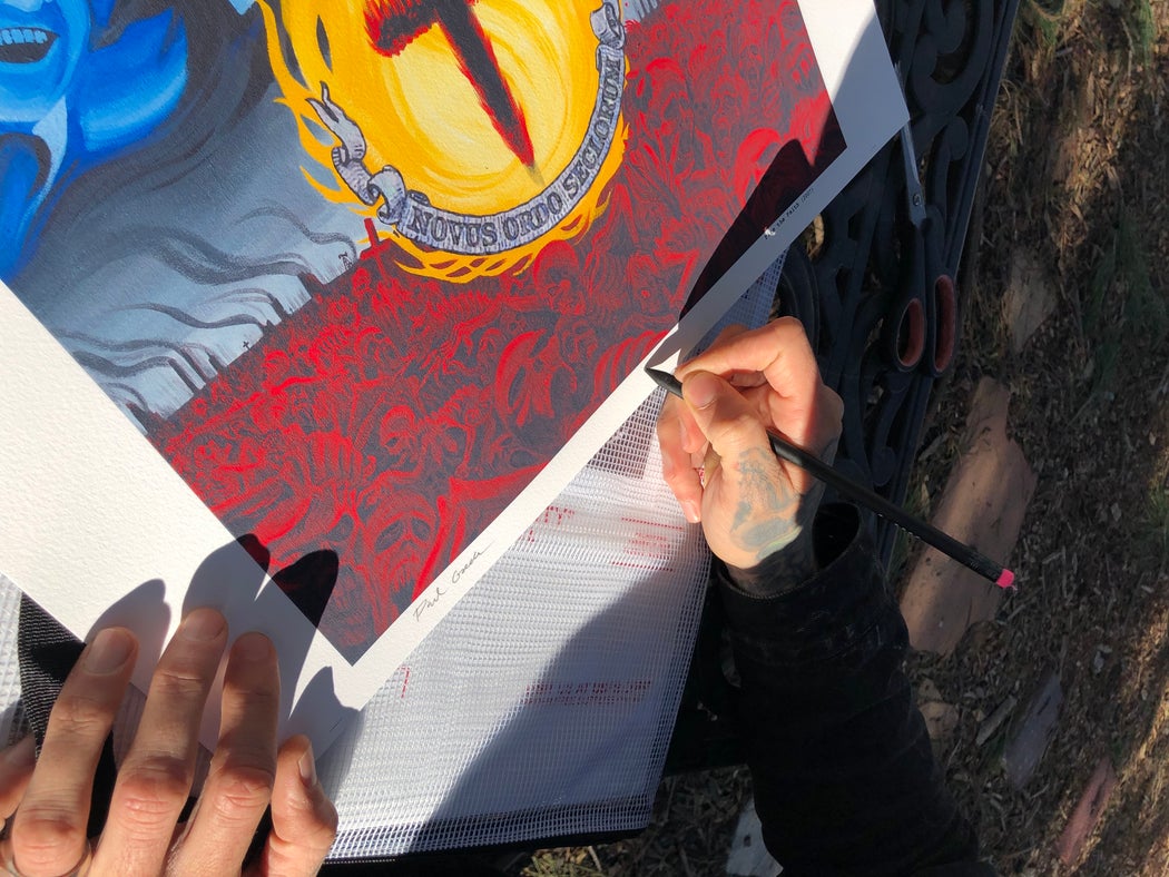 Phil Geck "Fire The Faith" Print (2007)