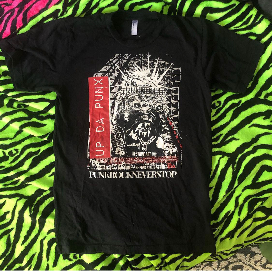 Destroy Art "UP DA PUNX" T-Shirt