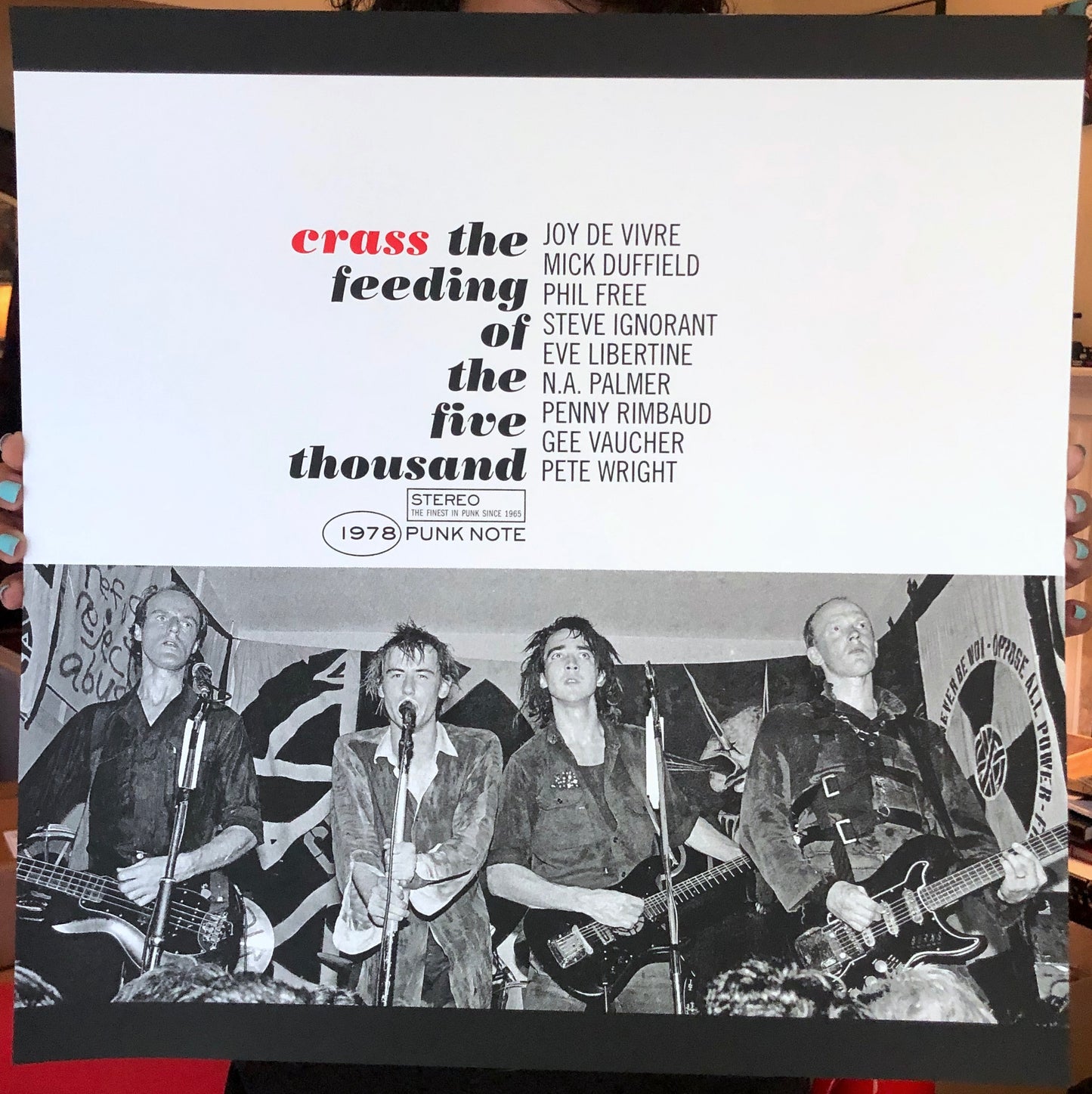 Stealworks x Steve Rapport "Crass - The Feeding of 5000" Print (2022)