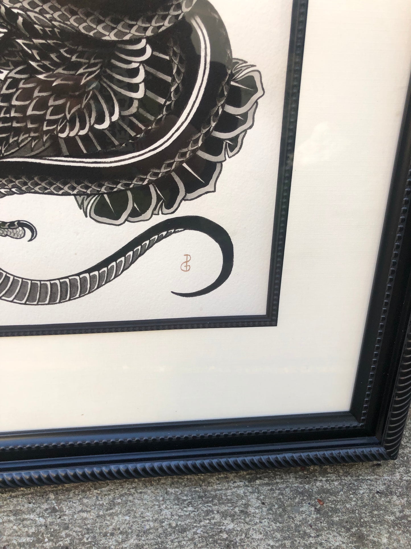 Phil Geck "Crow and Snake" (2021)