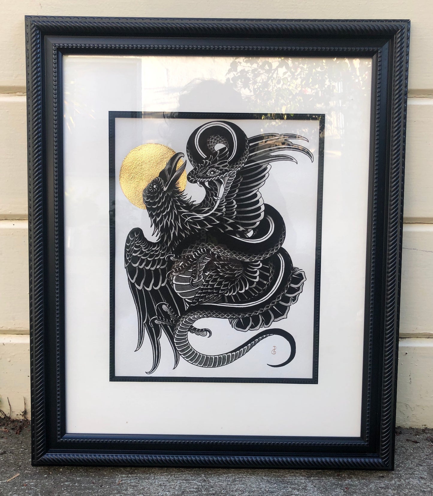 Phil Geck "Crow and Snake" (2021)