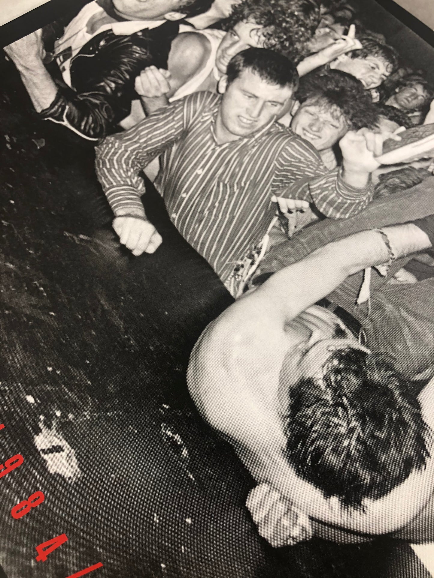 Edward Colver "Jello Biafra of Dead Kennedys w/ Crowd" (1983)