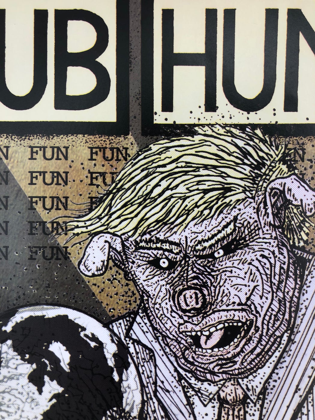 DNGRCT "Subhumans West Coast Tour 2018" Poster