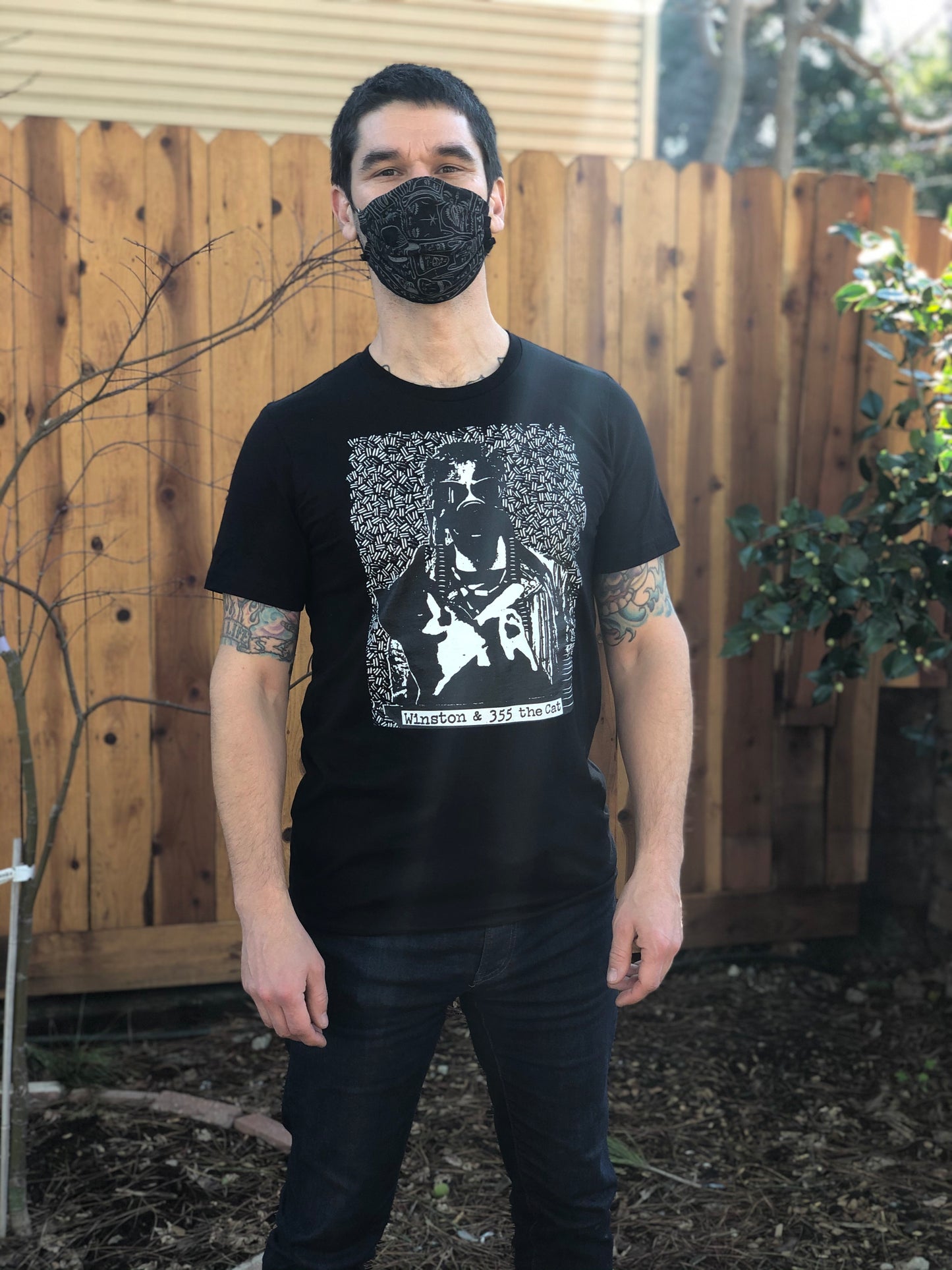 Winston Smith "Winston & 355 the Cat" T-Shirt (2020)