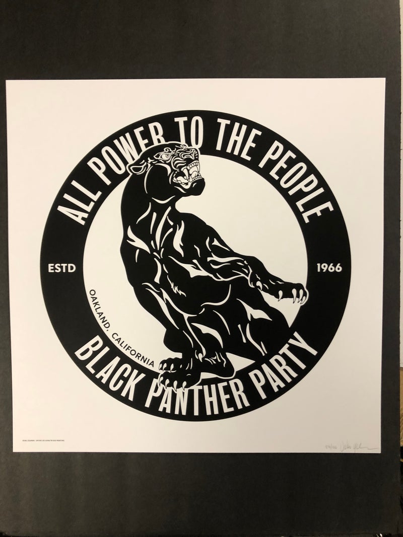 Stealworks "All Power to the People" Art Print
