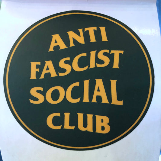 Stealworks "Antifascist Social Club" Sticker
