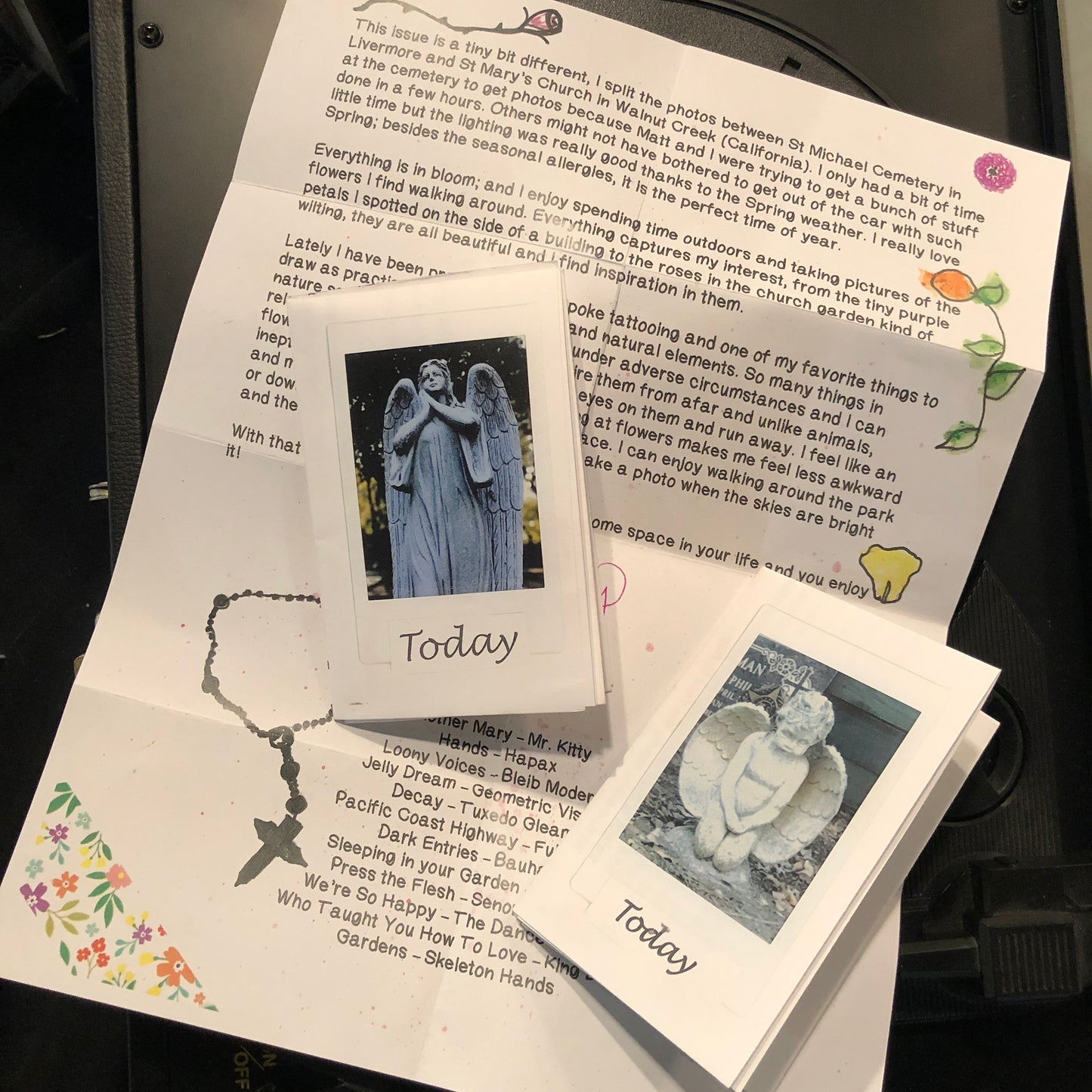 Kendy Paxia "Cemetery Photography: Today" Zine Series