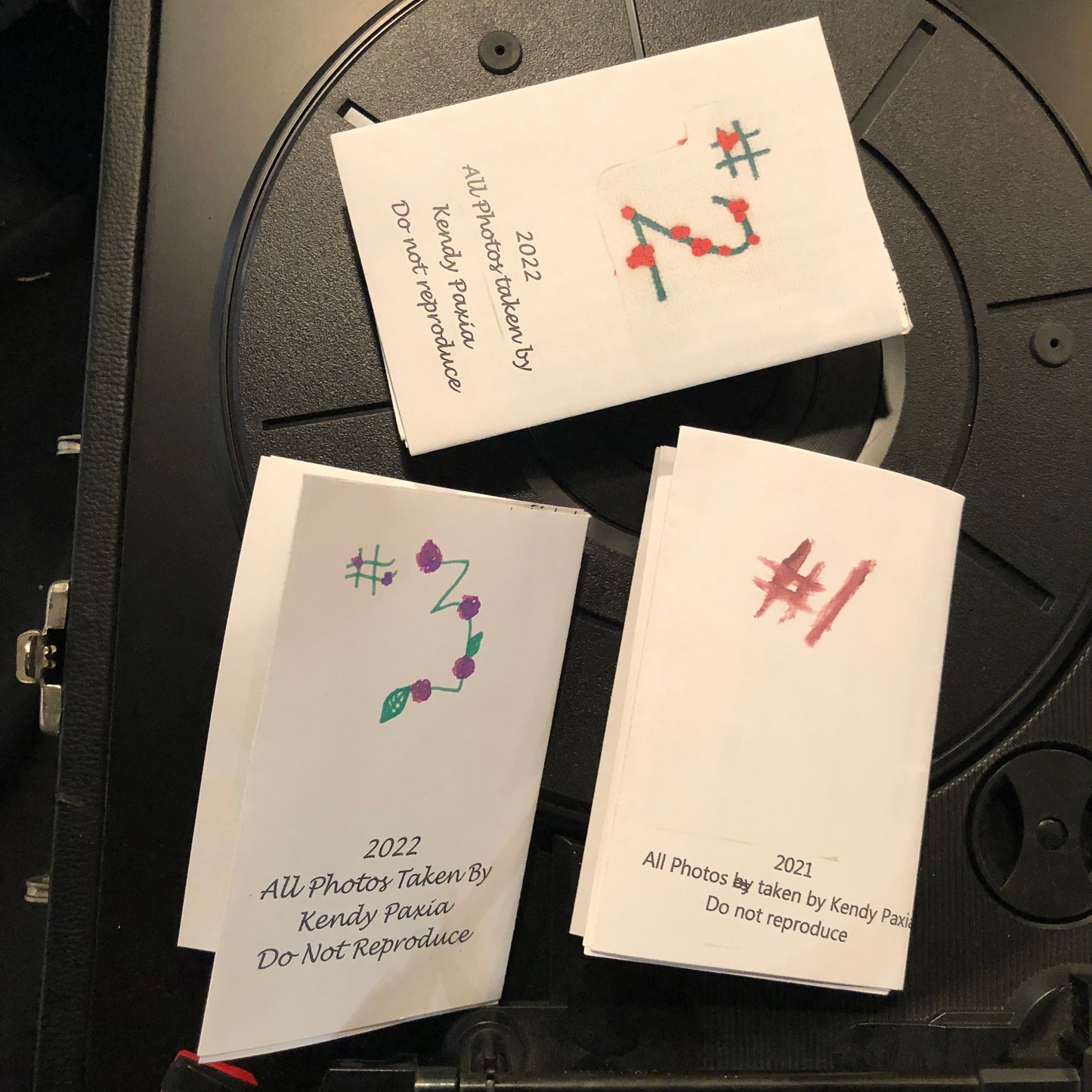 Kendy Paxia "Cemetery Photography: Today" Zine Series