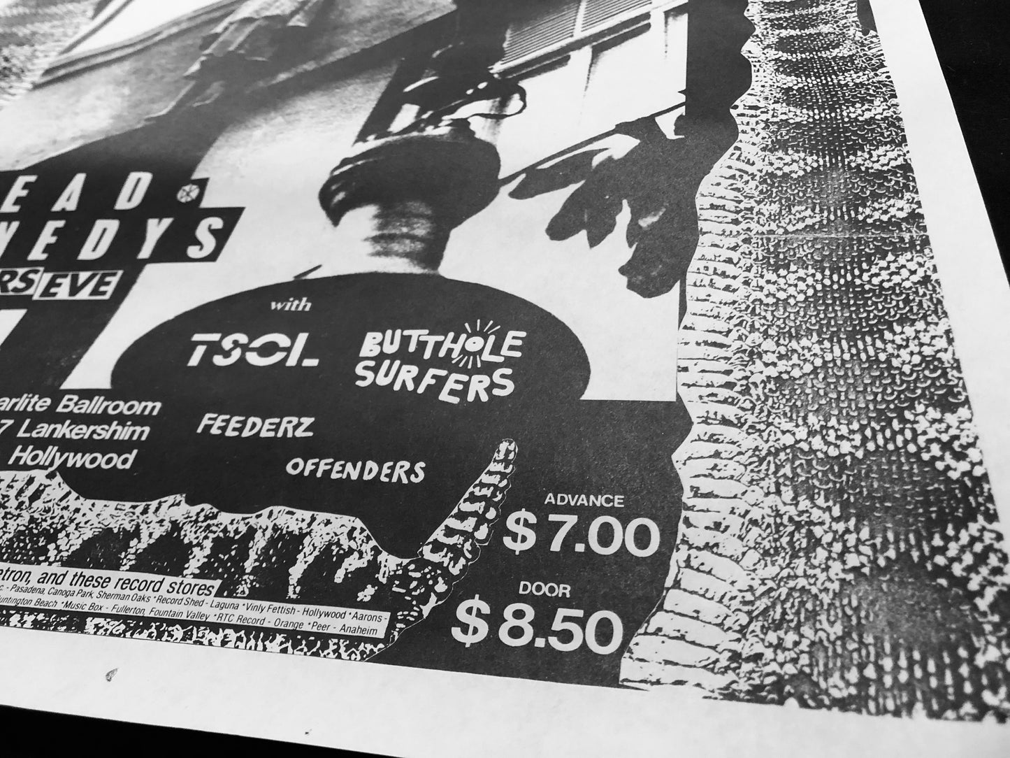 Dead Kennedys "NYE 1984" Vintage Poster (1984)