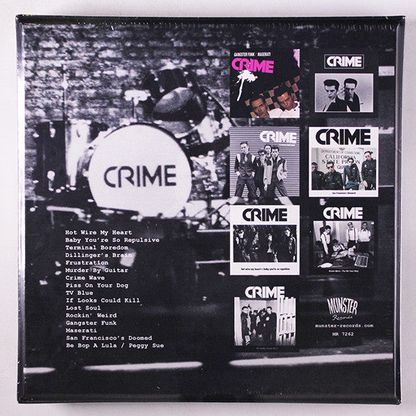 CRIME 7" Special Edition Compilation Box Set