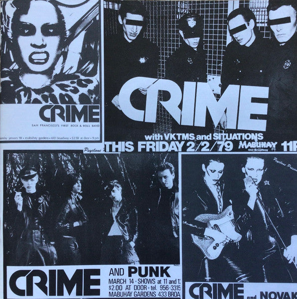 CRIME 7" Special Edition Compilation Box Set