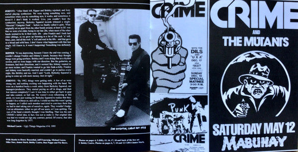 CRIME 7" Special Edition Compilation Box Set