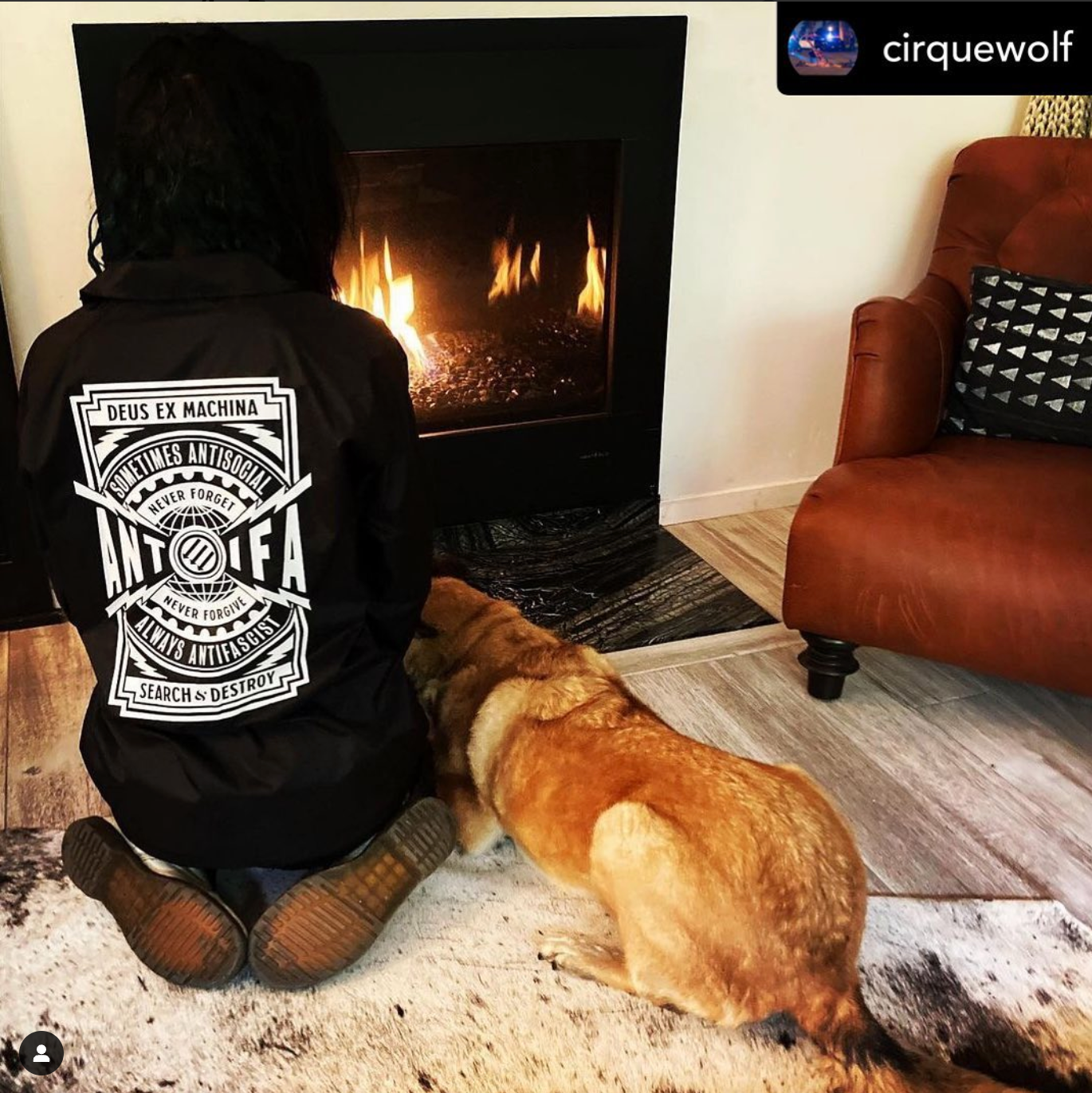 Stealworks "Antifa City Rockers " Coach Jacket