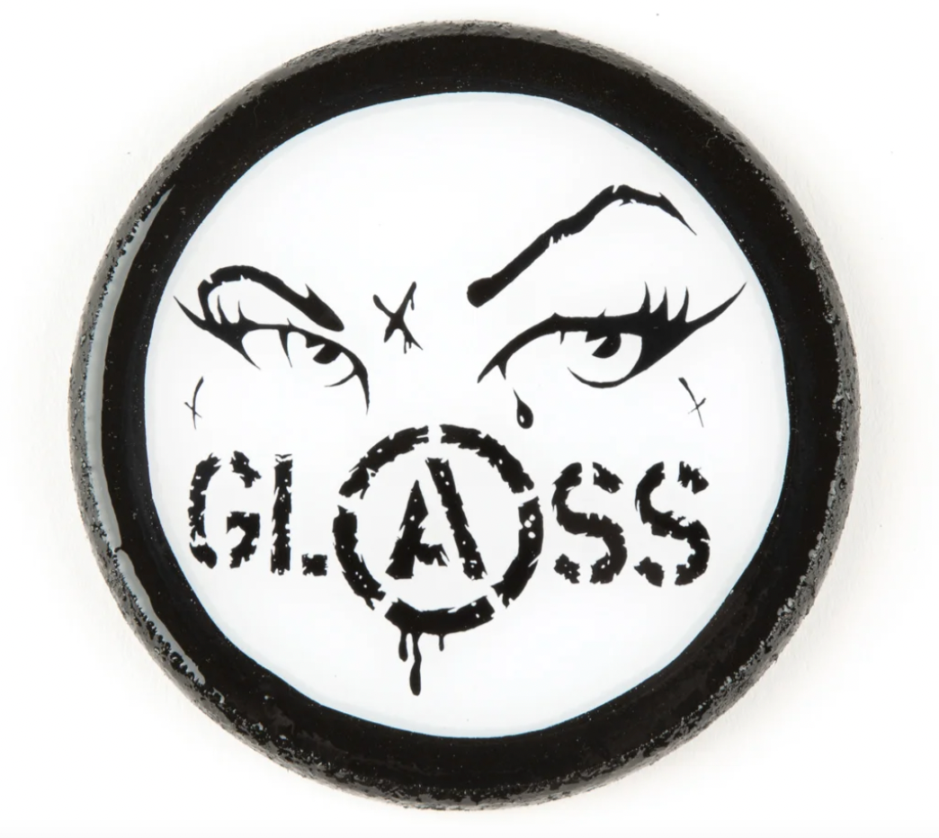 Dave Glass "GLASS" Resin Coaster