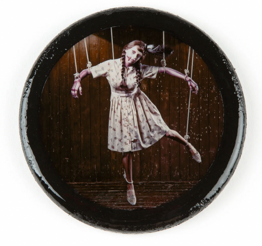 Kristen Grundy "Bend Me Shape Me" Resin Coaster