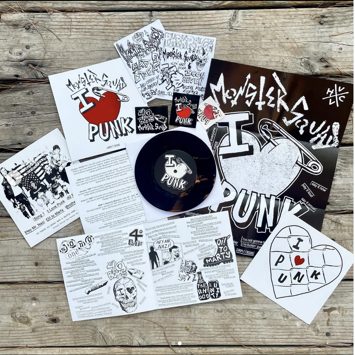 Monster Squad "I Love Punk" EP