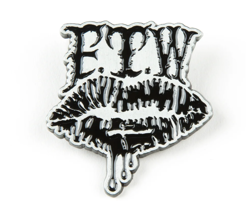 Dave Glass "FTW" Enamel Pin