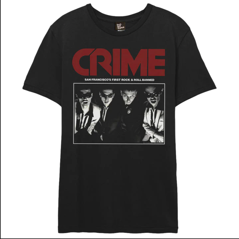 Rock Roll Repeat "CRIME: Band" Tee – Destroy Art1