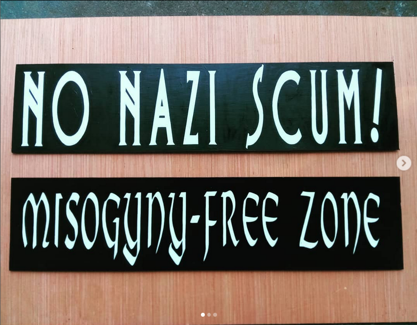 Dave Trenga "Misogyny Free Zone" (2020)