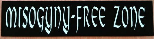 Dave Trenga "Misogyny Free Zone" (2020)