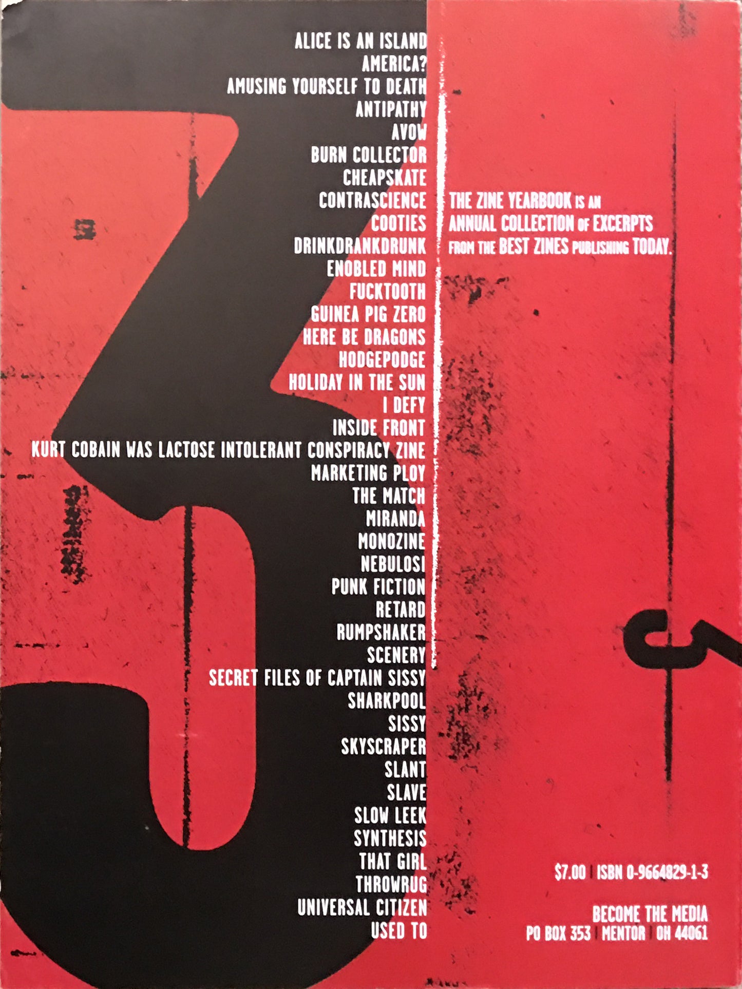 Yearbook Zine Vol. 3 Book