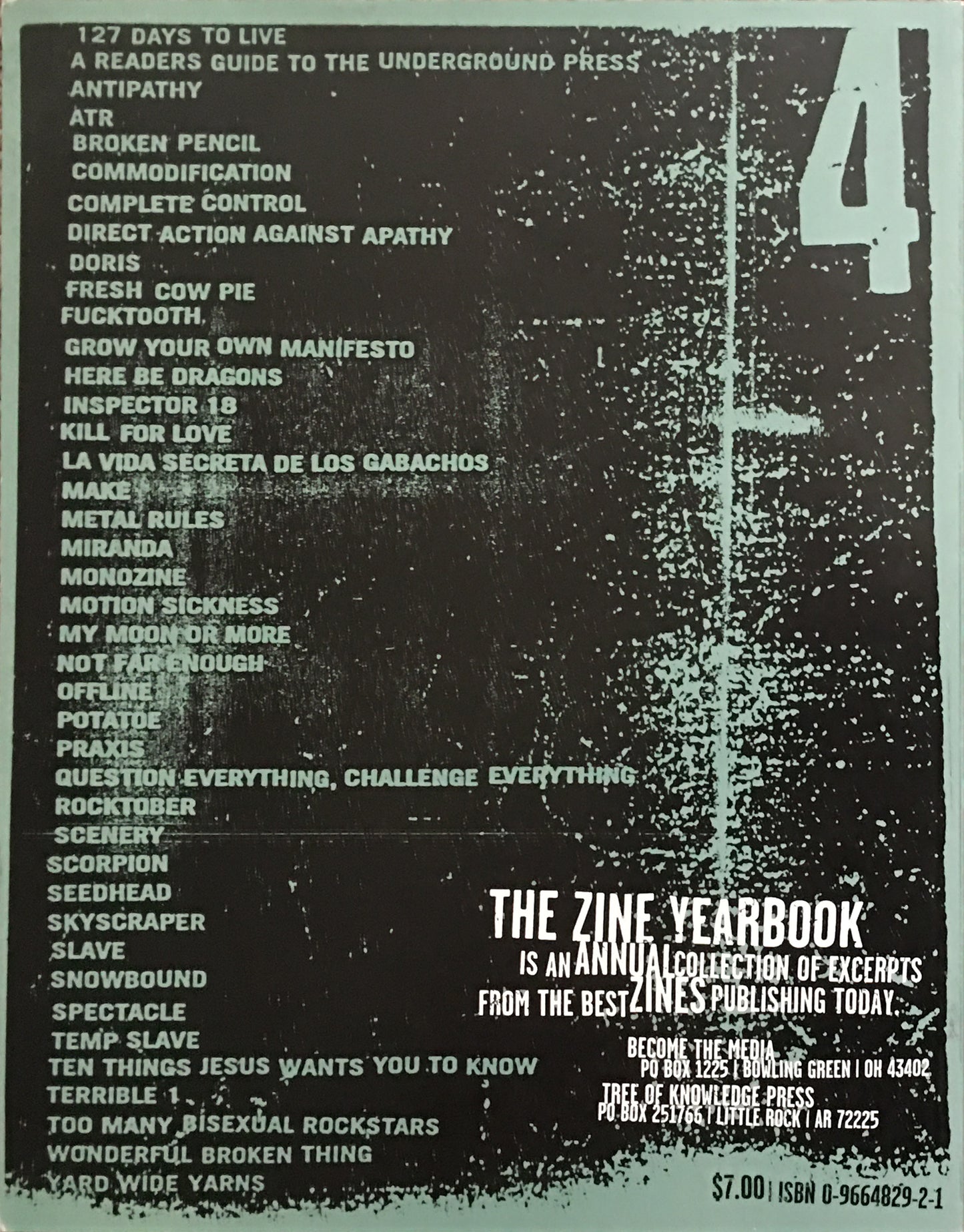 Yearbook Zine Vol. 4 Book